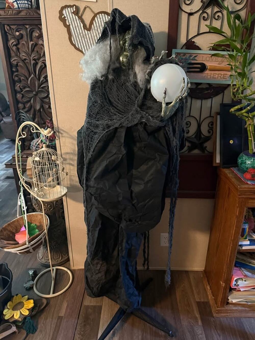 Haunted Hill Farm Witch with orb
2 available
